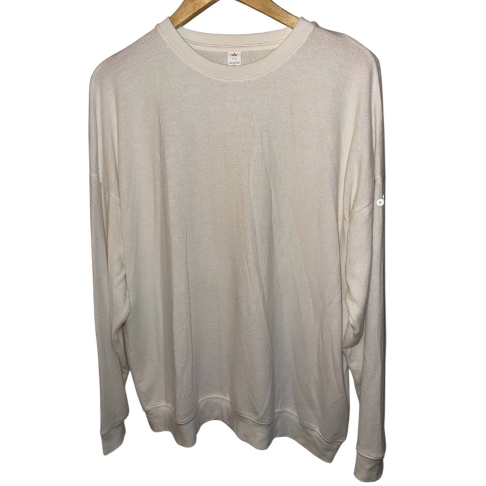 ALO Yoga Off-White Sweatshirt